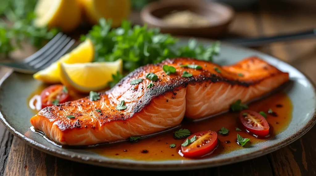 salmon cooking temperature